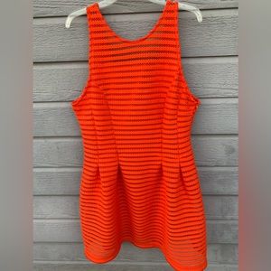 it’s Sleeveless Orange Sleeveless Dress XL
